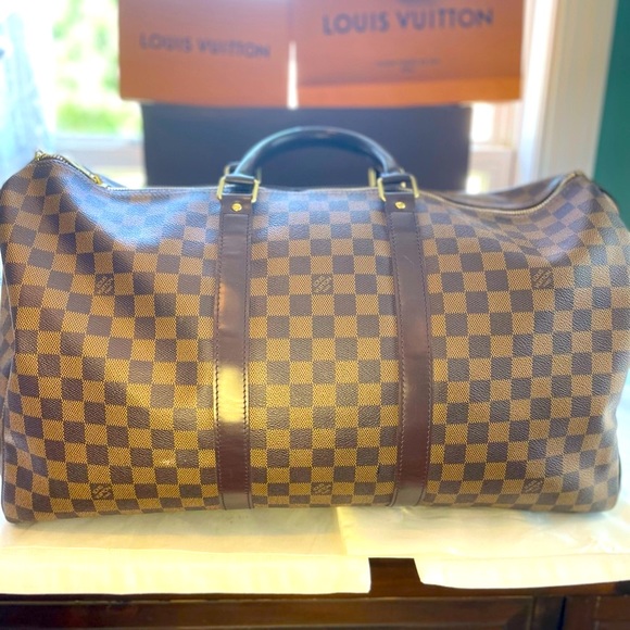 Damier Ebene 50 Keepall - Picture 7 of 16